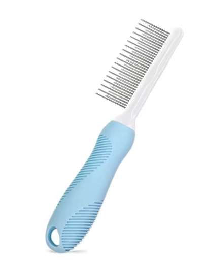 Pet Grooming Needle Comb – Detangling & De-Shedding Tool