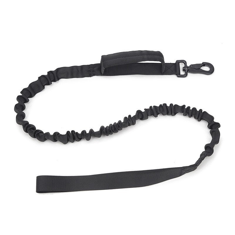 Adjustable Camouflage Tactical Nylon Dog Harness & Leash