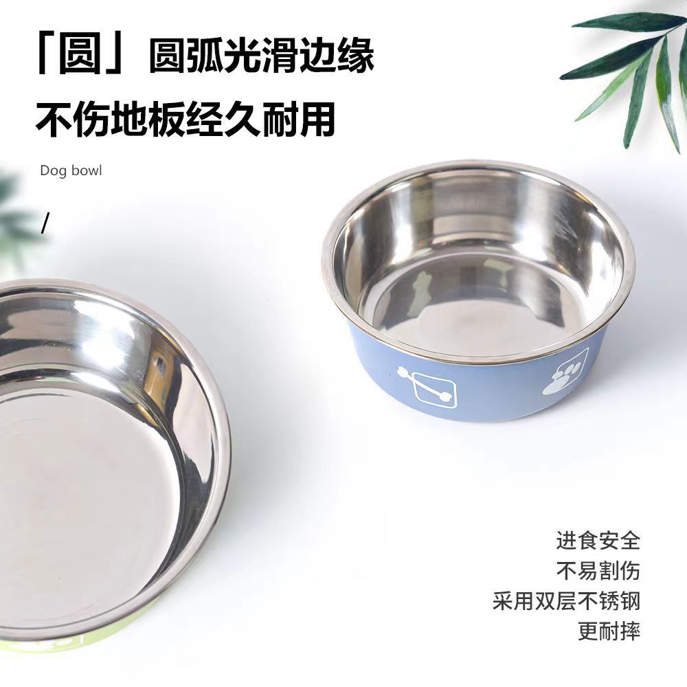 Stainless Steel Dog Bowl for Cats and Dogs (In Stock)