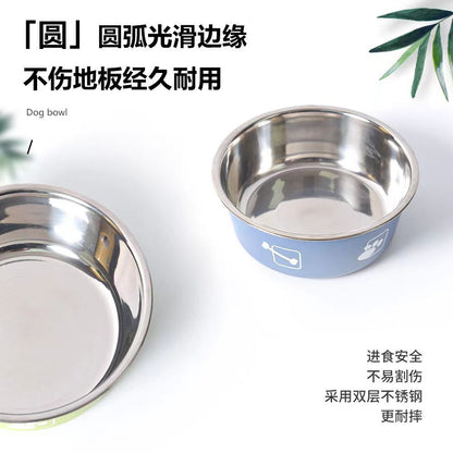 Stainless Steel Dog Bowl for Cats and Dogs (In Stock)