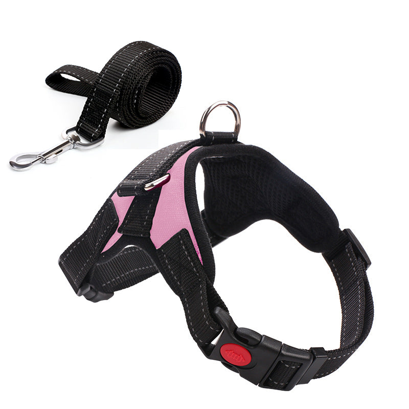 Camouflage Dog Harness and Leash Set