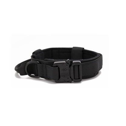 Adjustable Camouflage Tactical Nylon Dog Harness & Leash