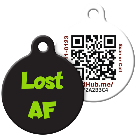 QR-ID-Hundemarke - Total verloren