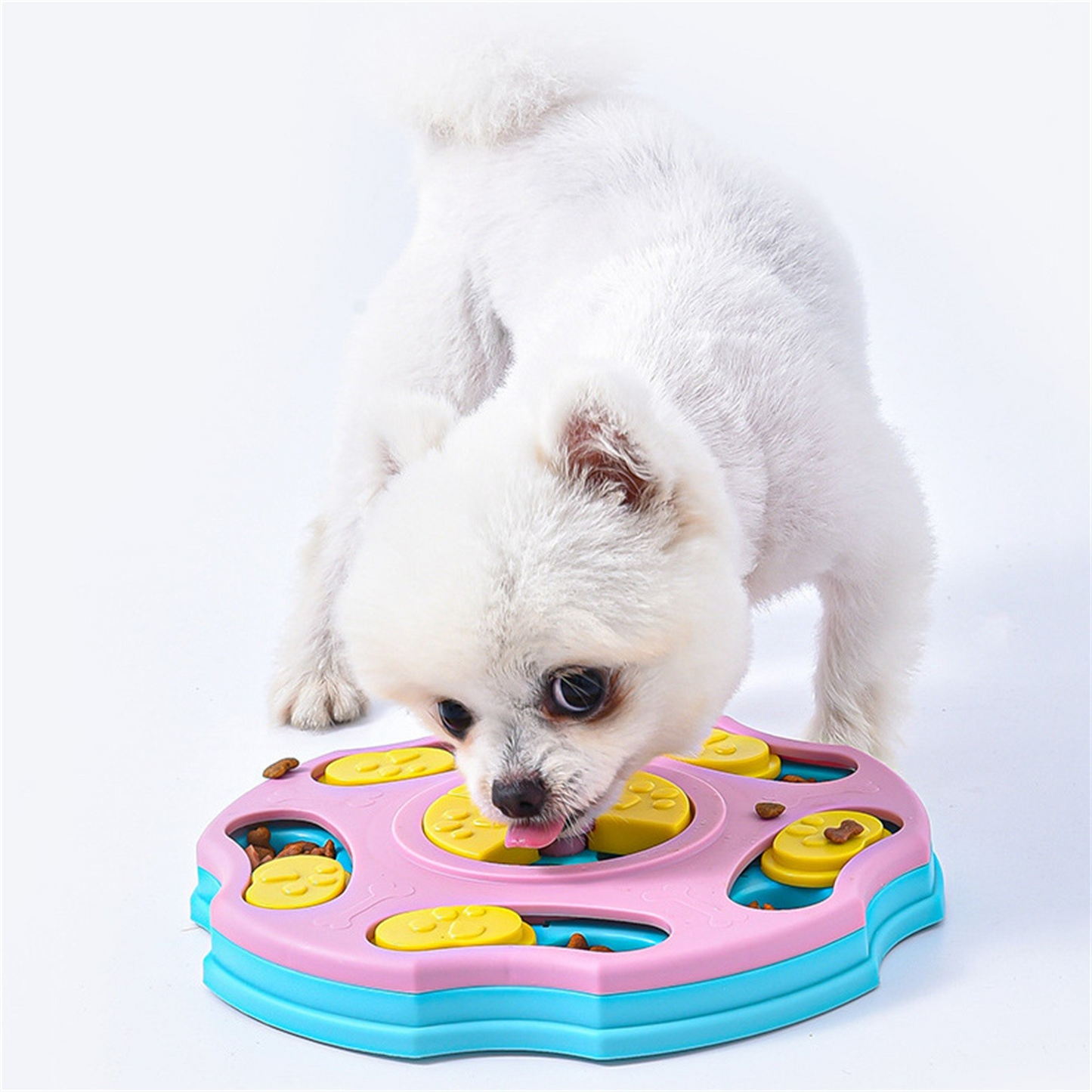 Dog Slow Feeder Puzzle Bowl – Interactive, Anti-Gulping, Mental Stimulation